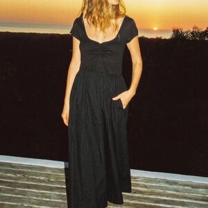 Christy Dawn Monica Dress (XS) in Black